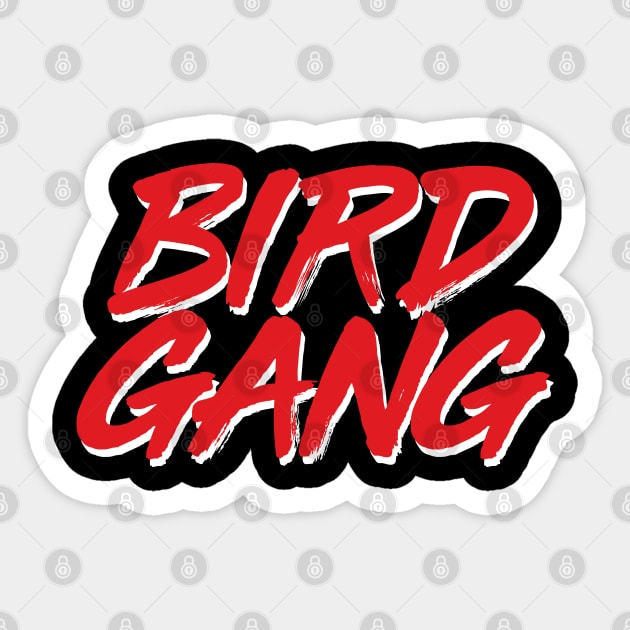 BIRD GANG Sticker by LunaGFXD